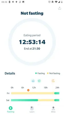 Fasting Tracker android App screenshot 0