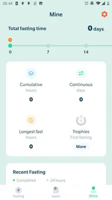 Fasting Tracker android App screenshot 9
