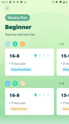 Fasting Tracker android App screenshot 2