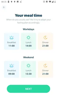 Fasting Tracker android App screenshot 4